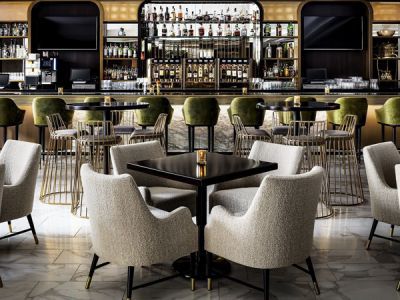 酒店家具大理石材质餐桌